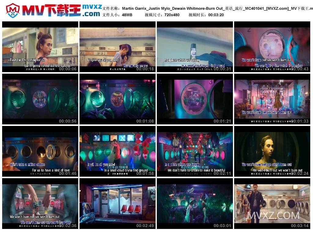 Martin Garrix_Justin Mylo_Dewain Whitmore-Burn Out_英语_流行_MC401041